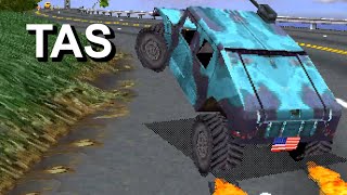 [TAS] Cruis'n World Arcade (2/3) Humvee in 21:11.27