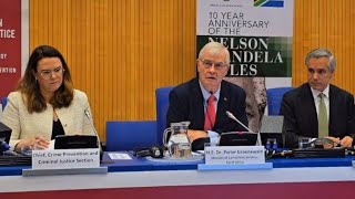 Minister Groenewald reaffirms South Africa's commitment to crime prevention at CCPCJ, in Vienna