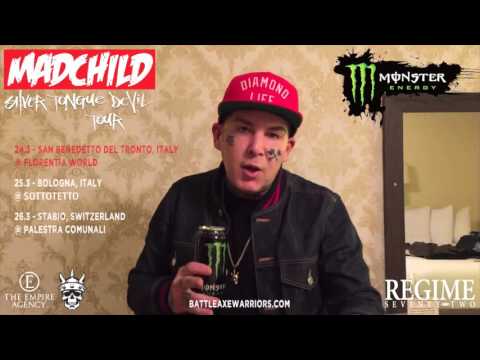 Madchild Videodrop X Italy/Switzerland Tour (March 2016)
