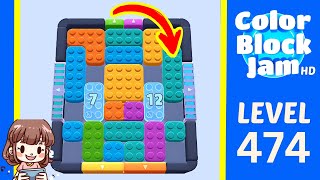 Solution du Niveau 474 de Color Block Jam