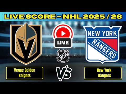 🔴 Vegas Golden Knights vs New York Rangers | NHL 2025/26 | Live Score Update 19 Nov