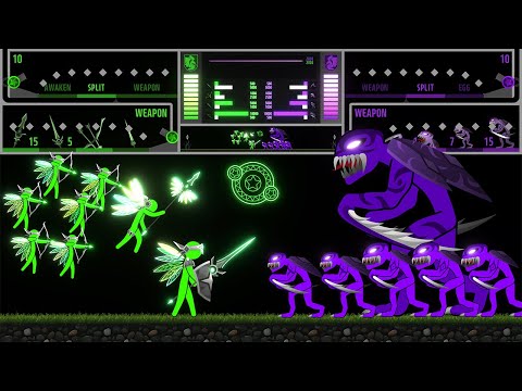 War of Tribes #2 : Fairy VS Void (Bonus Match) - Stickman & Ragdoll Fight