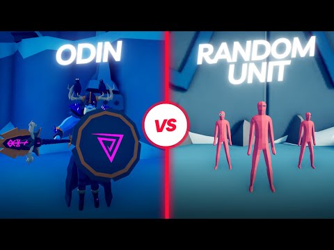ODIN vs RANDOM TEAM - Totally Accurate Battle Simulator | TABS