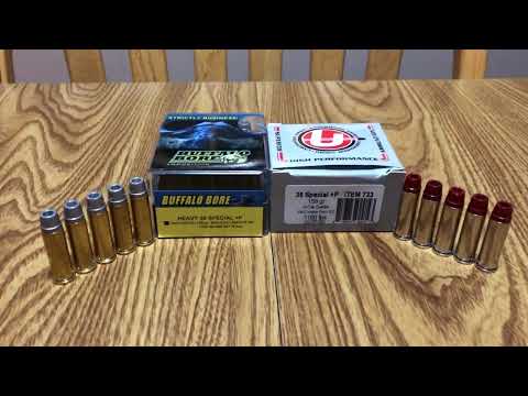 SUPER Buffalo!...Buffalo Bore VS American Eagle .38 Super +P Self- Defense AMMO Ballistic Gel Test!