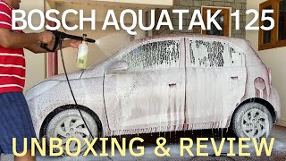 Bosch Aquatak 125 Pressure Washer - Unboxing & Review