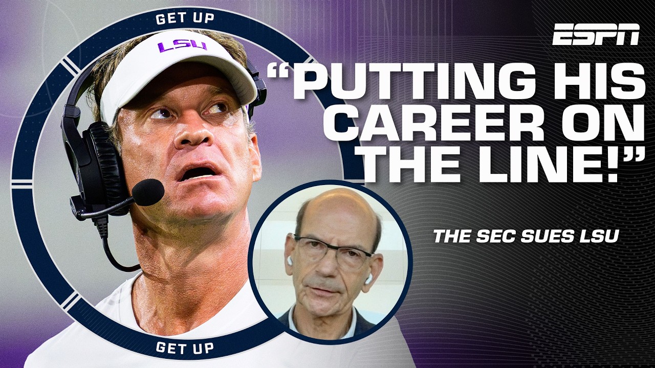 Paul Finebaum BLASTS Lane Kiffin for 'spitting in the face' of the SEC 🗣️👀 | Get Up