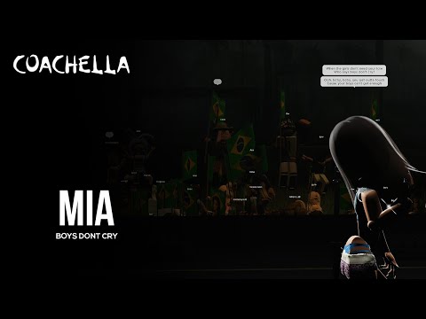 Mia Parrish - Boys Don't Cry - Live at UV Coachella 2022