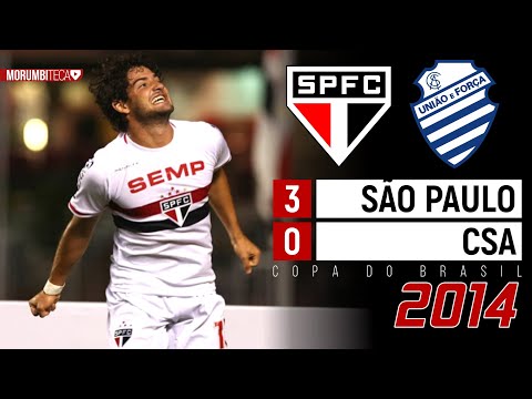 São Paulo 3x0 CSA - 2014 - O 1º GOL DE PATO... E LUÍS FABIANO SE TORNANDO O 3º MAIOR DA HISTÓRIA!