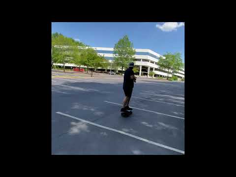 Custom FAST! Electric Skateboard First Ride!