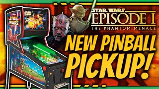 I Bought a Star Wars Episode 1 Pinball Machine!  Let's Beat Darth Maul!