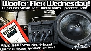 Woofer Flex Wednesday! CT Sounds Strato 12" + AudioControl Epicenter 1200+ SMD Neo Terminal