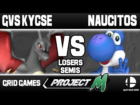 GVS Kycse (Charizard) VS Naucitos (Yoshi) | Grid Weekly Losers Semis