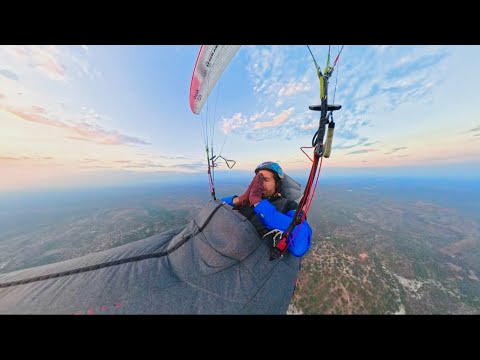 RECORDE! 548 km voando de parapente 10h de voo 