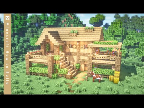 Minecraft | How to Build an Oak Survival House
