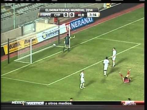 2013 October 15 Cyprus 0 Albania 0 World Cup Qualfier