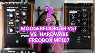 Video thumbnail for MoogerFooger FreqBox MF107 vs VST // Hardware Vs Software Comparison  Demo by Martin Yam Moller