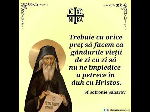 Sf. Sofronie Saharov de la Essex- Gânduri pentru monahism