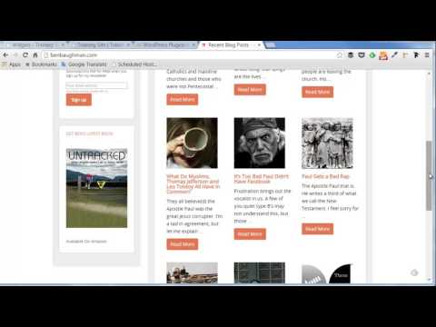 How to Add Content to Your Sidebar in WordPress video thumbnail
