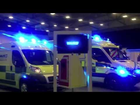 Baus AT display at Ambulex