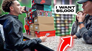 He Sold a Sneaker Collection!