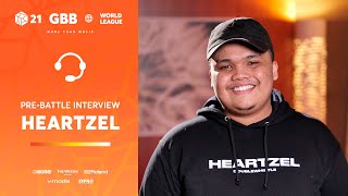  - Heartzel 🇲🇾 I GRAND BEATBOX BATTLE 2021: WORLD LEAGUE I Pre-Battle Interview