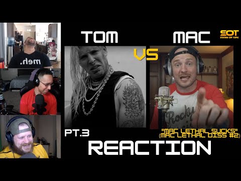 First Reaction |Tom MacDonald - "Mac Lethal Sucks" (MAC LETHAL DISS #2) | Staying Off Topic