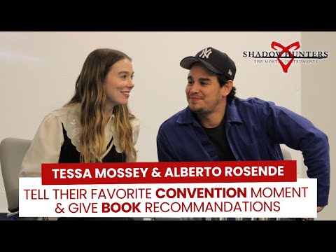 Alberto Rosende & Tessa Mossey talk about their favorite convention moment & book recommandations