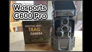 How to set up the Wosports G600 Pro Trail Camera - An Unboxing, Setup and review