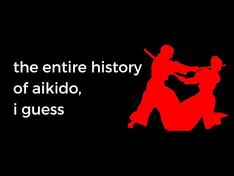 the entire history of aikido, i guess