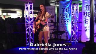 Gabriella Jones and Ben Drummond - Forum Live at the LG Arena