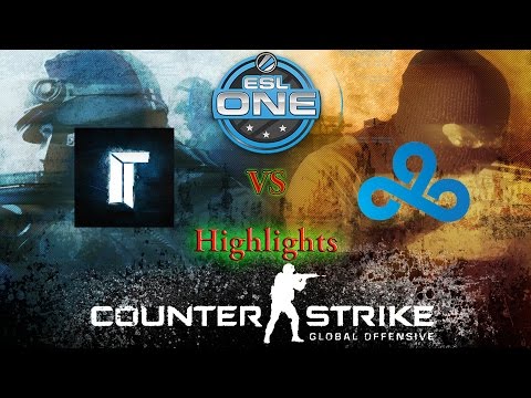 ESL One Cologne (Day 1) - Titan vs Cloud9 [Dust2] - Highlights - 8.14.2014