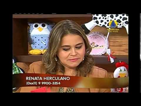 Capa para garrafinha de água térmica - por Renata Herculano