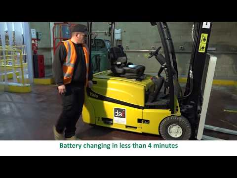 Changing the Battery in your Forklift Truck