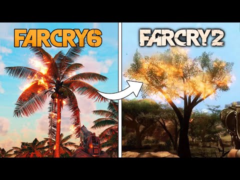Far Cry 6 vs Far Cry 2 - Physics and Details Comparison