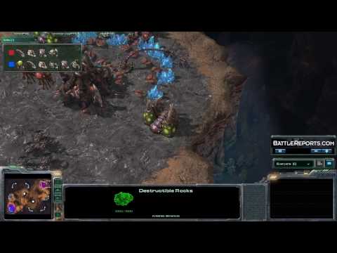 Starcraft 2 HD - Artosis[Z] vs Werra[Z] on Blistering Sands P1 of 2