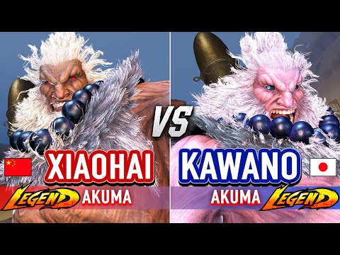 SF6 🔥 XIAOHAI (Akuma) vs KAWANO (Akuma) 🔥 Street Fighter 6 High Level Gameplay