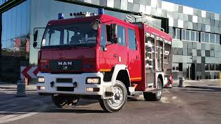 Camion de pompiers MAN L 80 4x4 Straż Pożarna Firetruck Feuerwehr à vendre - Image 4 | Autoline CG Camion de pompiers MAN L 80 4x4 Straż Pożarna Firetruck Feuerwehr | Image 4 - Autoline