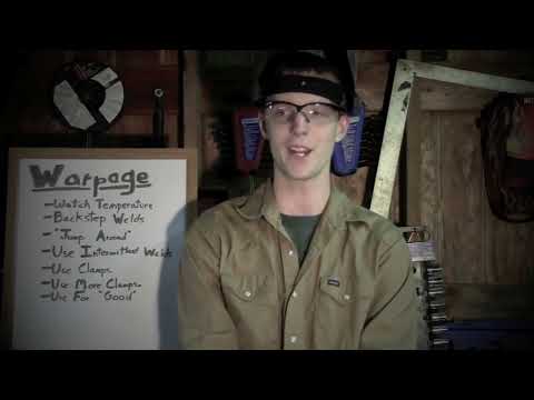 WARPAGE WHEN WELDING - HOW TO CONTROL & MANAGE IT TO IMPROVE YOUR WELDING PROJECTS