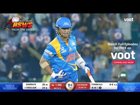 India Vs South Africa | Road Safety World Series - Season 1 (2021)- From The Vault
