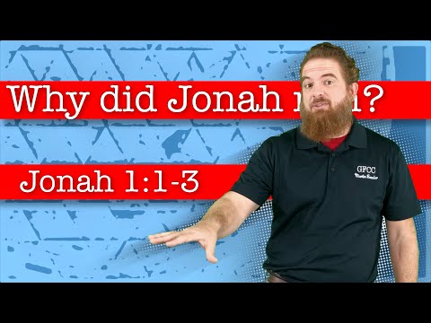 YouTube video about: Why did jonah run from god?