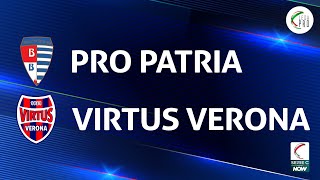 Pro Patria - Virtus Verona 1-3 | Gli Highlights