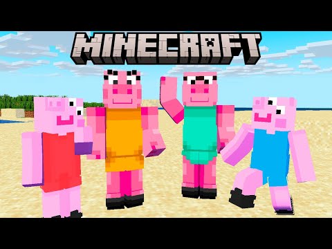 Peppa Pig's EPIC Minecraft Adventures