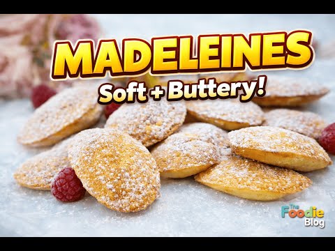 Madeleines (No Mixer!) Soft French Butter Cakes – Bakery-Style