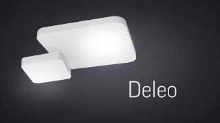 Светодиодный светильник VARTON Deleo накладной 40 Вт CRI90 3000 К 400x80 мм с рассеивателем опал RAL9003 белый матовый