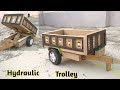 How To Make Hydraulic Tractor Trolley With Cardboard Hydraulic Tractor Trolley Kaise Banaen