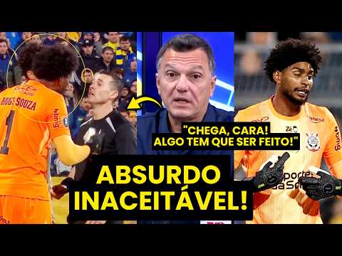 “CHEGA!!! O CORINTHIANS TEM QUE COBRAR A CONMEBOL! ESSA ATITUDE é…” VEJA o que MAURO CEZAR DETONOU