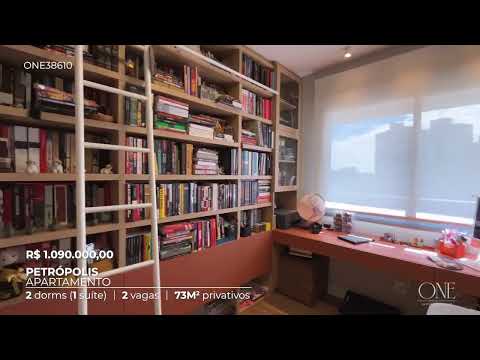 ONE38610 - Apartamento | Petrópolis | 2 dorms (1 suíte) | 2 vagas | 73m² (Porto Alegre)