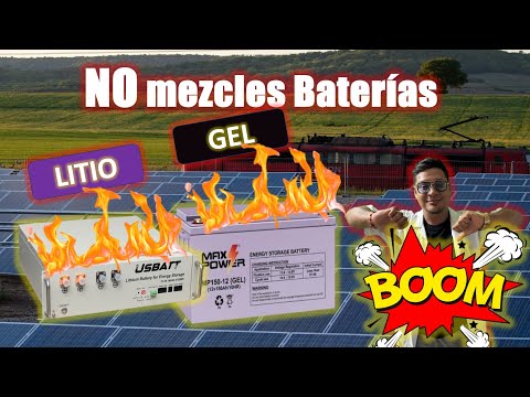 🚨DANGER if you mix SOLAR BATTERIES (Lithium, Gel, AGM explained)