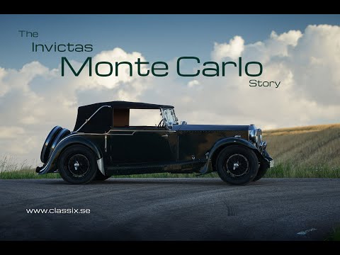 The long lost Invicta from 1933 Monte Carlo Rally. Very special prewar car for sale in Sweden.