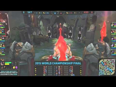 SKT vs KOO World Championship Game 1 - SK Telecom vs Rox Tigers Game 1
